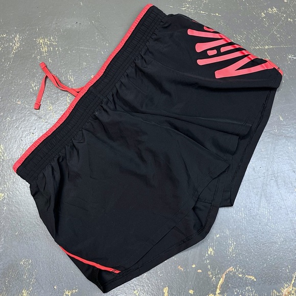 Nike Pants - Nike 3” Running Fitness Shorts AJ9141-010 Black Infrared Large Women’s Work Out